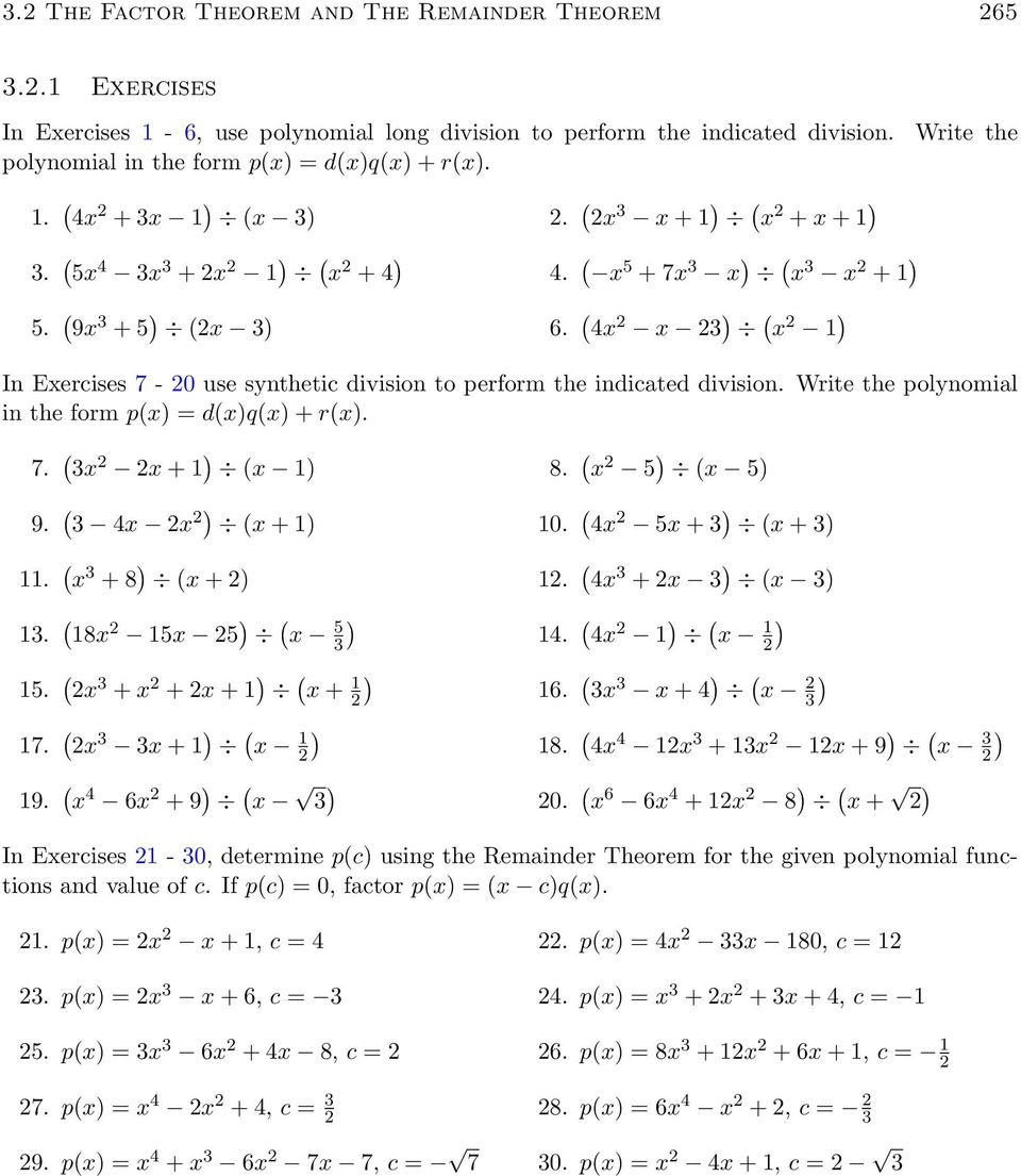 41 Synthetic Division Worksheet With Answers Pdf Worksheet Master