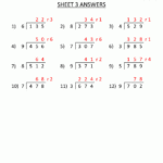 4th Grade Long Division Worksheets