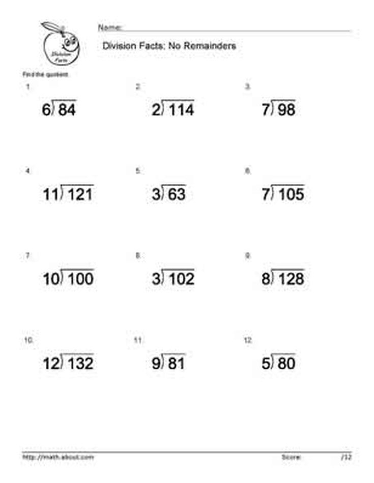 Boost Your Children s Math Skills With These Basic Division Worksheets