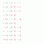 Dividing Mixed Fractions Worksheet