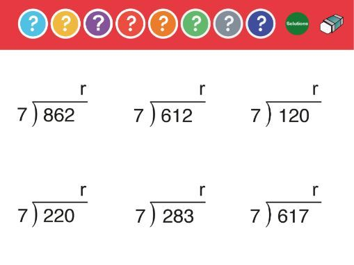 Division 3 Digit By 1 Digit With Remainders Dynamic PDF Worksheet