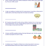 Division Word Problems Worksheets