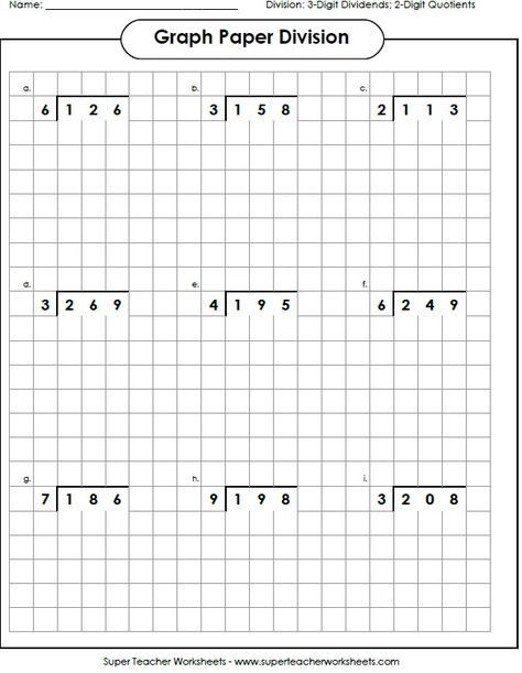 Division Worksheets Division Worksheets Math Division Long Division