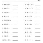 Download Our Division Drills Worksheet For Lots Of Practice Math