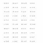 Grade 5 Multiplication Worksheets Solving Multiplication And Division