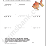 Long Division 3 Digit Dividends Math Worksheet With Answer Key