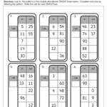 Patterns In Multiplication And Division Worksheet Have Fun Teaching