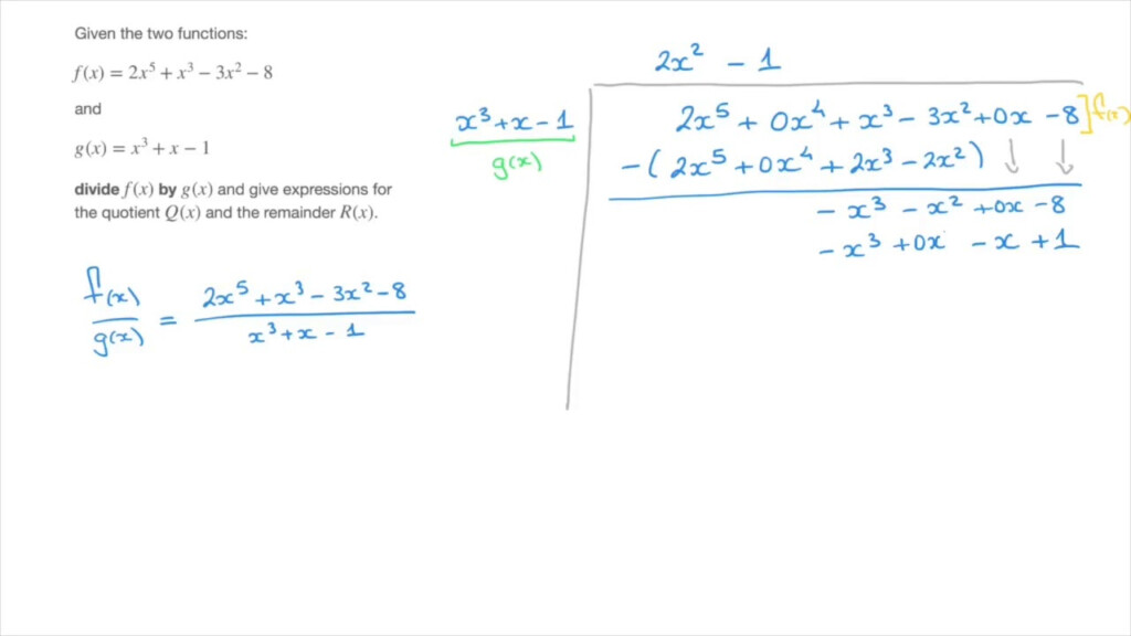 Polynomial Long Division Worksheets No Remainder Worksheet Long 