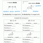 Second Grade Division Worksheets