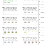 Visual Division Worksheet With Answer Key Printable Pdf Download