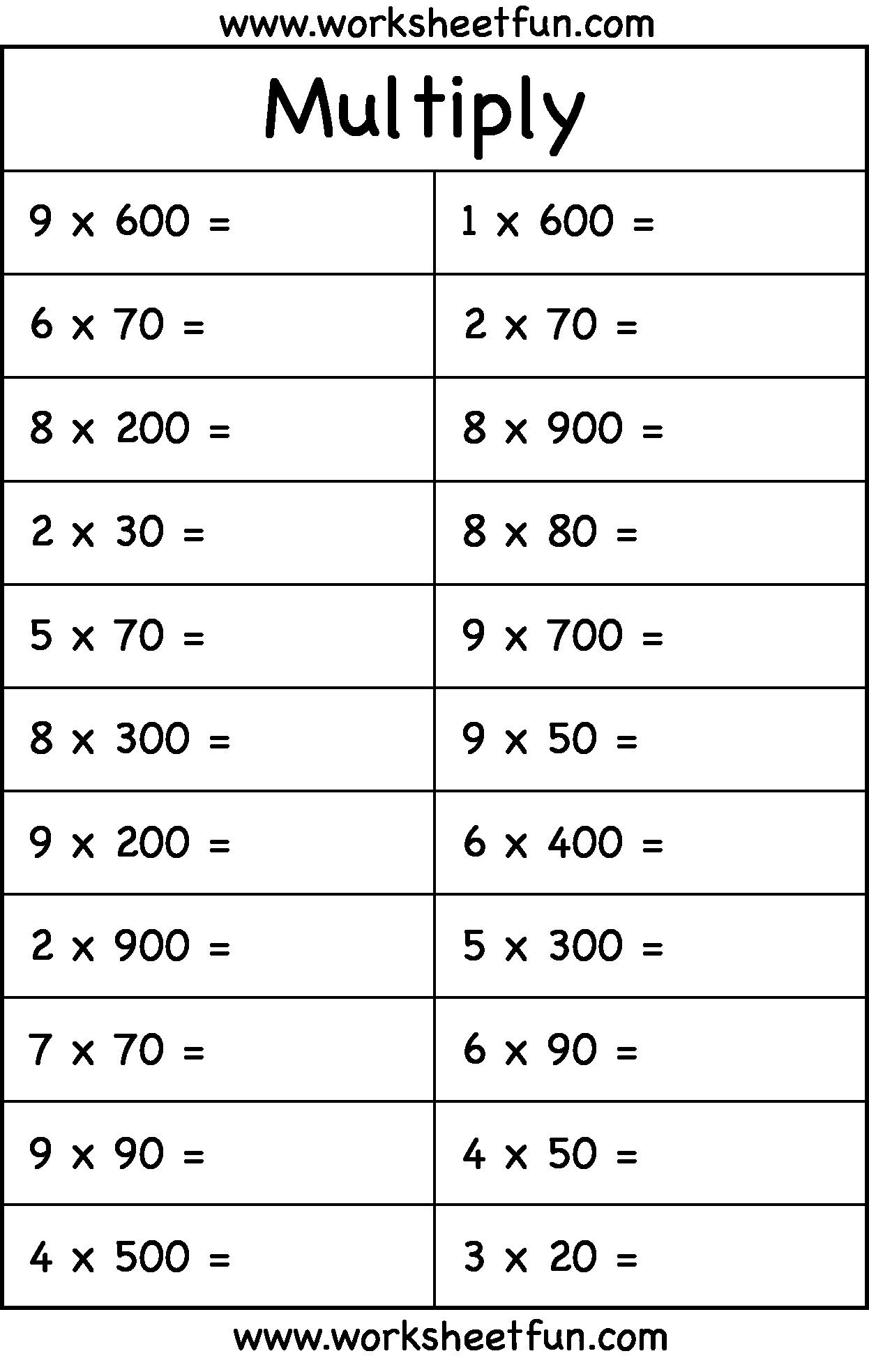 1 Dividing Decimals By 10 100 And 1000 Worksheet Printable Dividing 