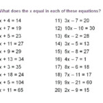 23 Maths Worksheets For Class 7 Simple Equations Simple Math Algebra