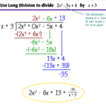 6 5 Dividing Polynomials Ms Zeilstra s Math Classes