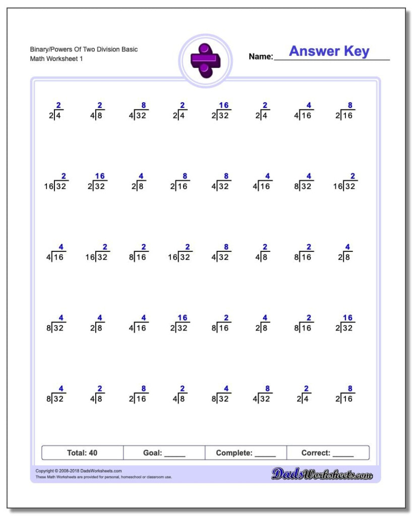 676 Division Worksheets For You To Print Right Now