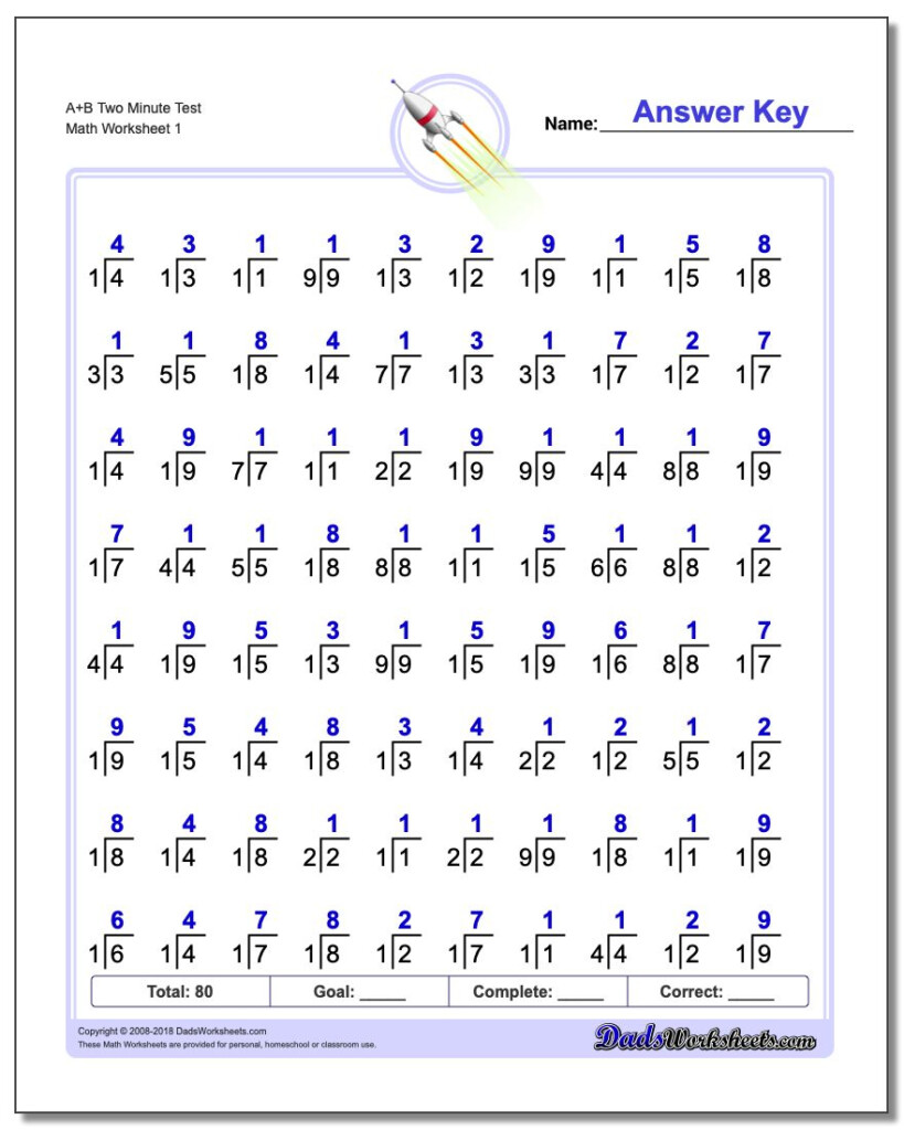 676 Division Worksheets For You To Print Right Now