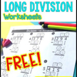 Differentiated Long Division Worksheets For FREE Caffeine Queen