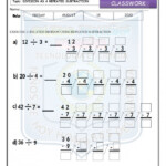 Division With Repeated Subtraction Worksheets 99Worksheets