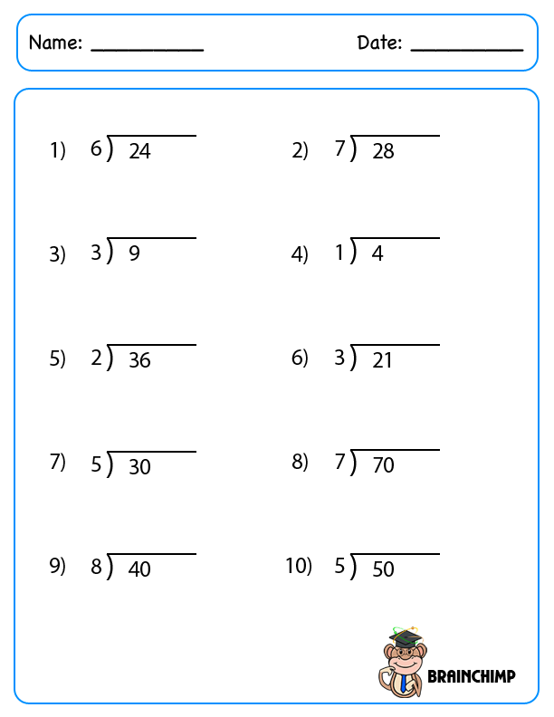 Division Without Remainder Worksheets For Grade 2 Favorite Worksheet