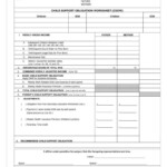 Divorce Splitting Assets Worksheet Db excel