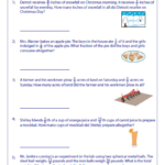 Fraction Word Problems Pie Time Worksheets 99Worksheets