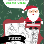 FREE Christmas Cut And Paste Math Worksheets