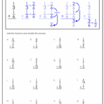 Free Printable Fraction Worksheets for Grade 3 To 6 Word PDF