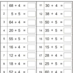 Fun Math Worksheets For 4th Grade Division Worksheets Divide