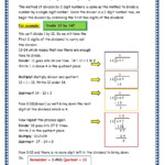 Grade 3 Maths Worksheets Division 6 5 Long Division By 2 Digit