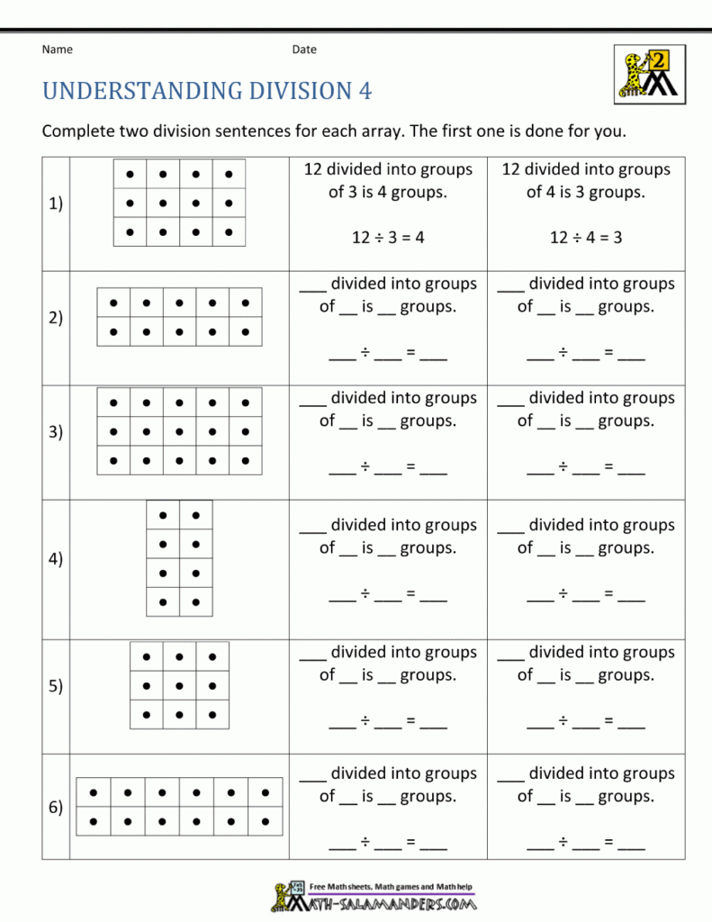 How To Do Division Worksheets