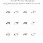 Kids Division Worksheets With Remainders Division Worksheets Math