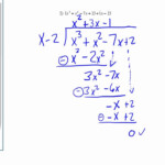 Long Division Of Polynomials YouTube