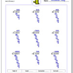 Long Division With Negative Numbers