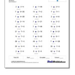 Multiplication And Division Missing Operation Worksheets