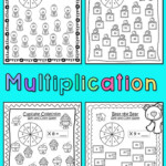 Multiplication Math Games Spin Solve And Color Math Multiplication