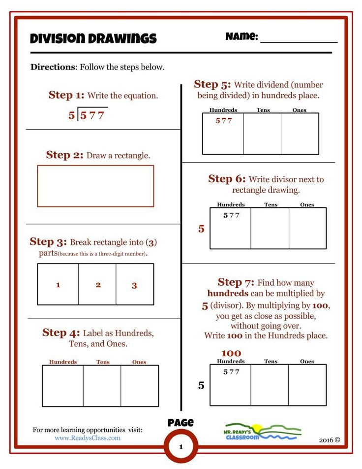 New Lesson On Division Drawings Made Division More Visual Visit