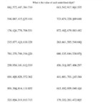 Place Value For Numbers From 100 Billions To Thousandths Decimal Point