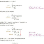 Polynomial Long Division Worksheet Algebraic Long Division An