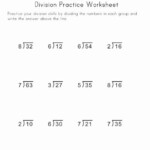 Simple Division Worksheets Division Worksheets Math Division