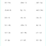 Simplify These Expressions Using The Distributive Property Great Basic