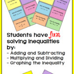 Solving One Step Inequalities By Adding subtracting Worksheet Answers