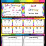 Split Strategy Math Worksheets Teacher Favorite Things Free Math