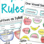 Syllable Rules Activities Kid Friendly Syllables Rules Worksheets