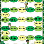 Teacher s Take Out Freebie Lucky Division Game