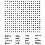 Third Grade Word Search Best Coloring Pages For Kids