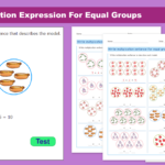 Write Multiplication Expression For Equal Groups Understand