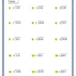 10 Long Division Worksheet Templates Sample Templates Division Of