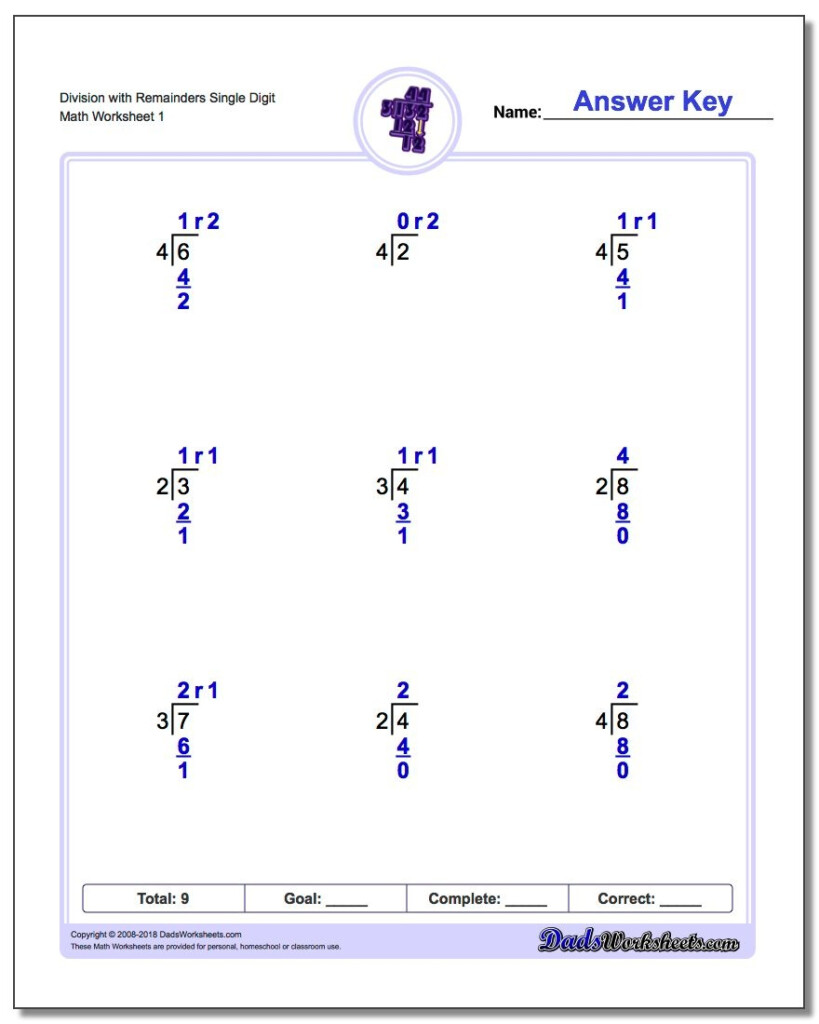 12 Best Images Of Long Division With Remainders Worksheets 4th Grade 