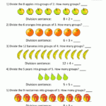 2nd Grade Division Worksheets Division Worksheets Math Division