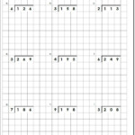 4th Grade Long Division Worksheets With Grid Worksheet Bunny