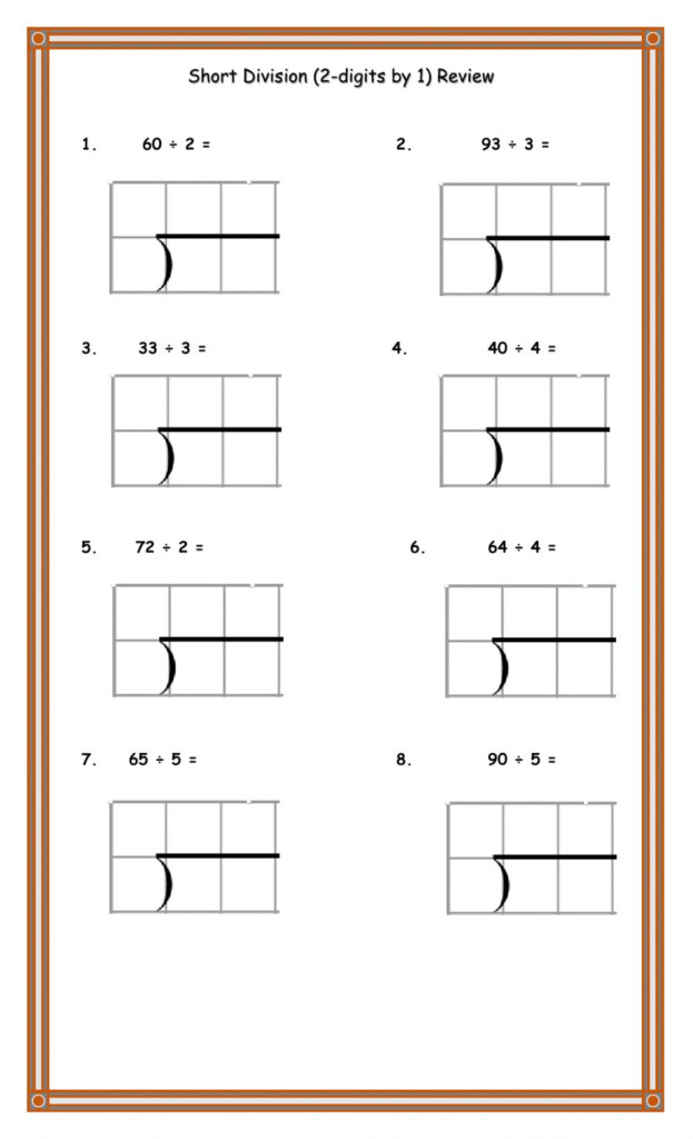 Create Your Own Division Worksheet